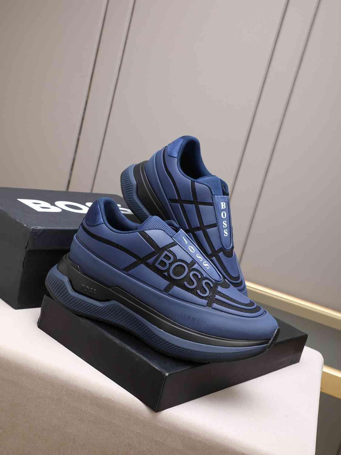Boss Men’s Leather Sneakers Colorway 9 1308260-9