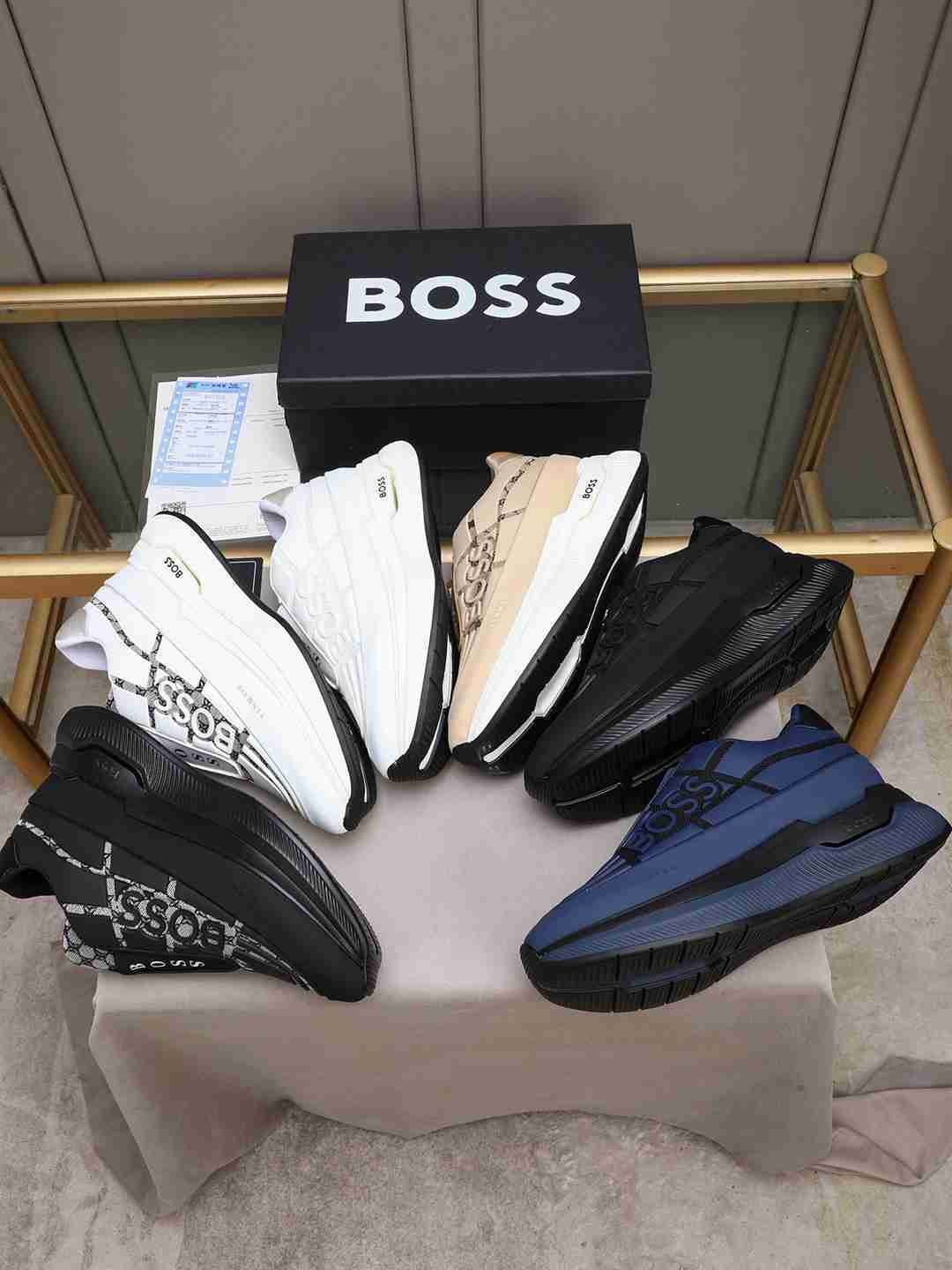 Boss Men’s Leather Sneakers Colorway 8 1308260-8