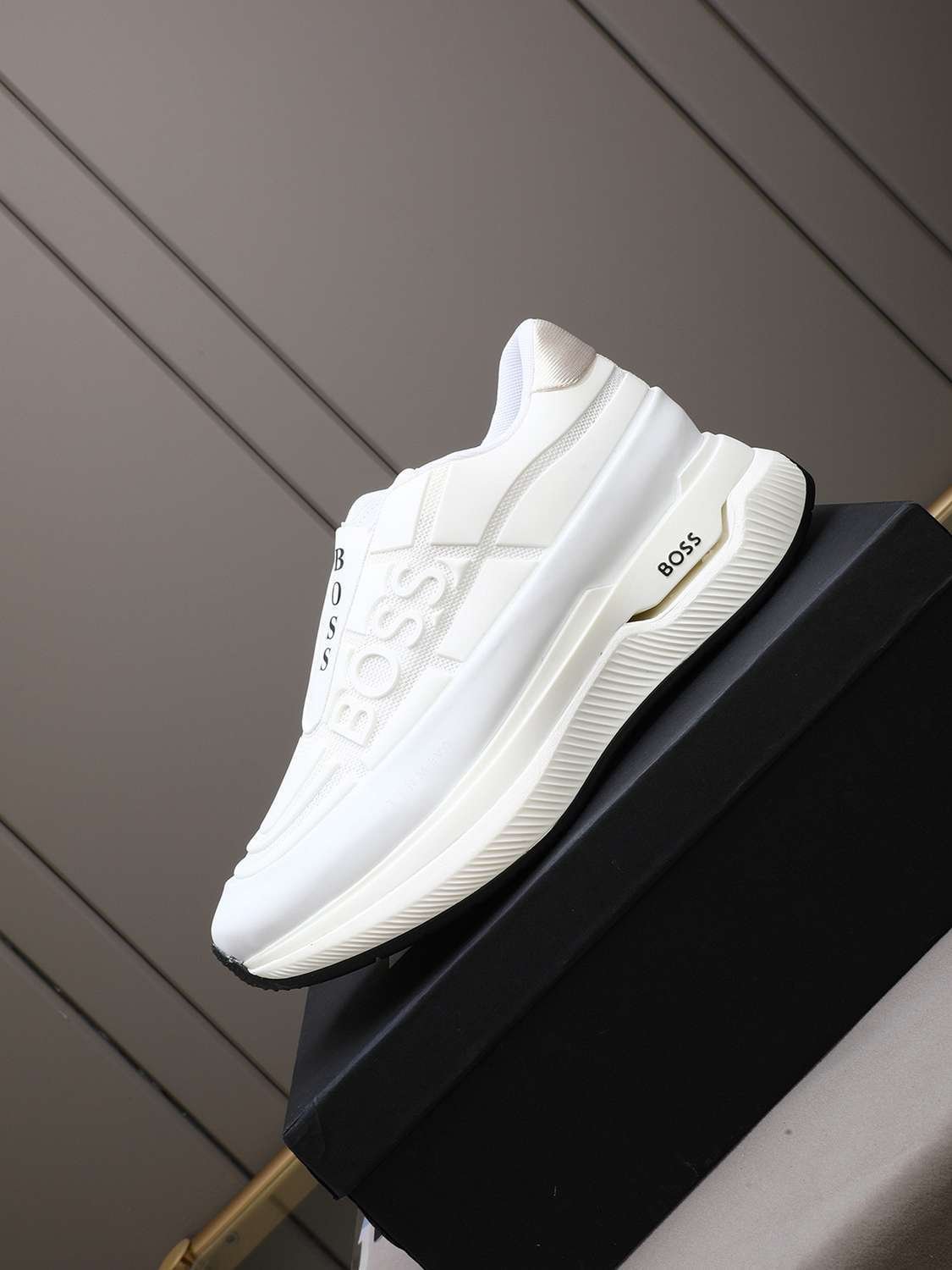 Boss Men’s Leather Sneakers Colorway 6 1308260-6