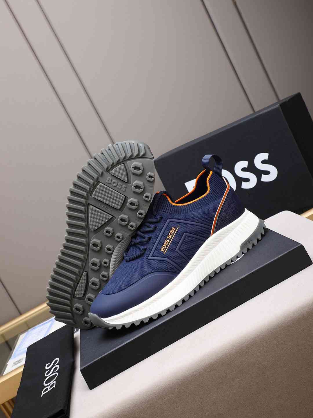 Boss Leather Designer Sneakers Colorway 32 1308250-32