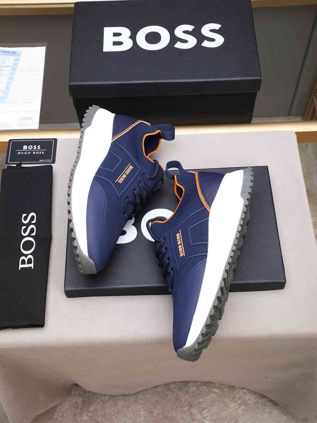 Boss Leather Designer Sneakers Colorway 32 1308250-32