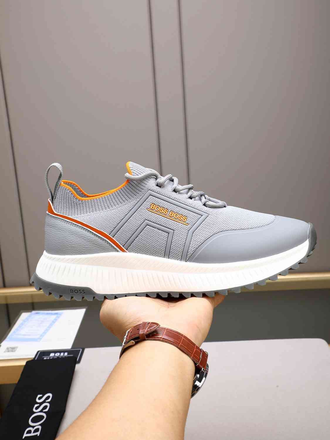 Boss Leather Designer Sneakers Colorway 31 1308250-31