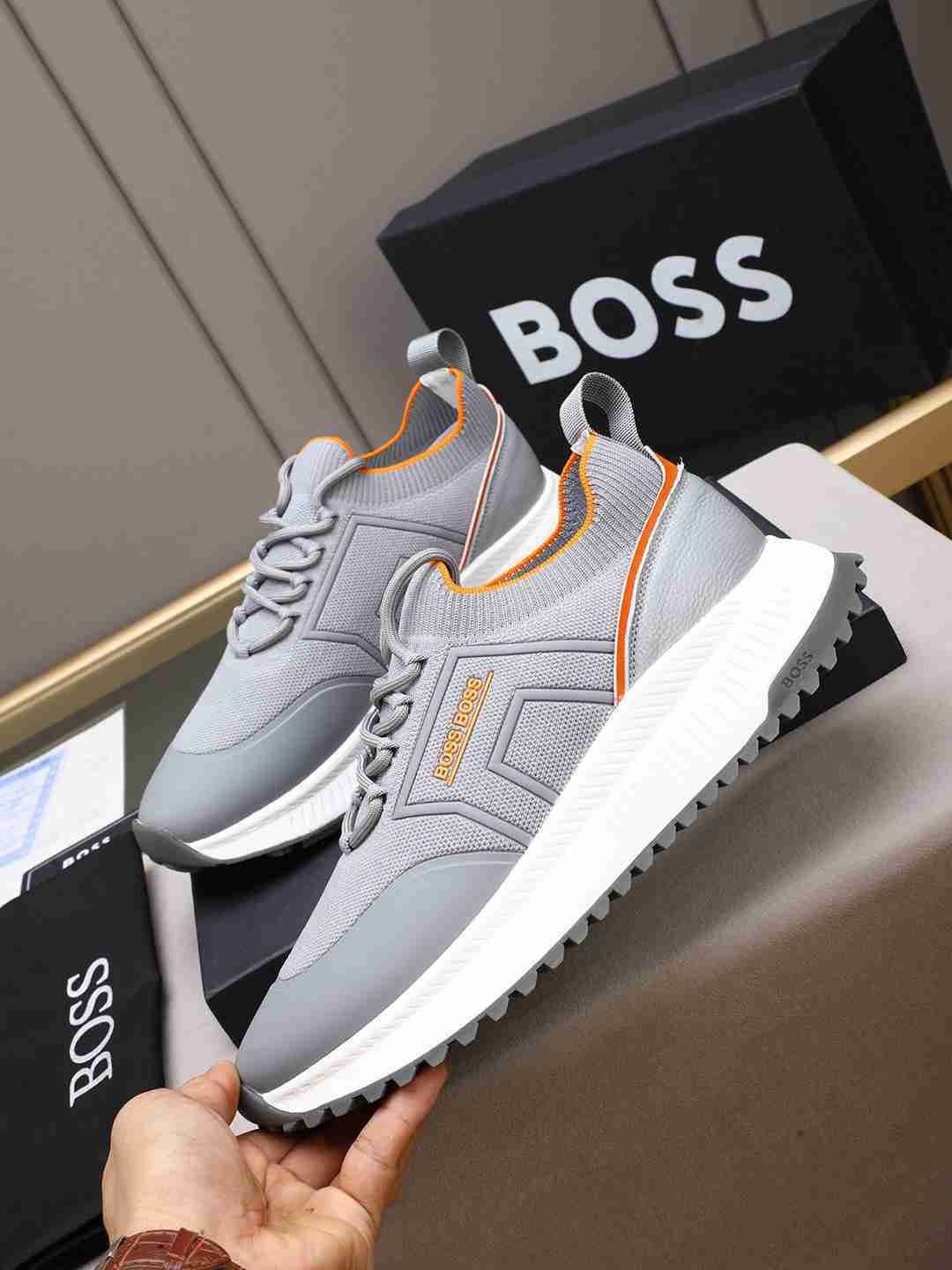 Boss Leather Designer Sneakers Colorway 31 1308250-31