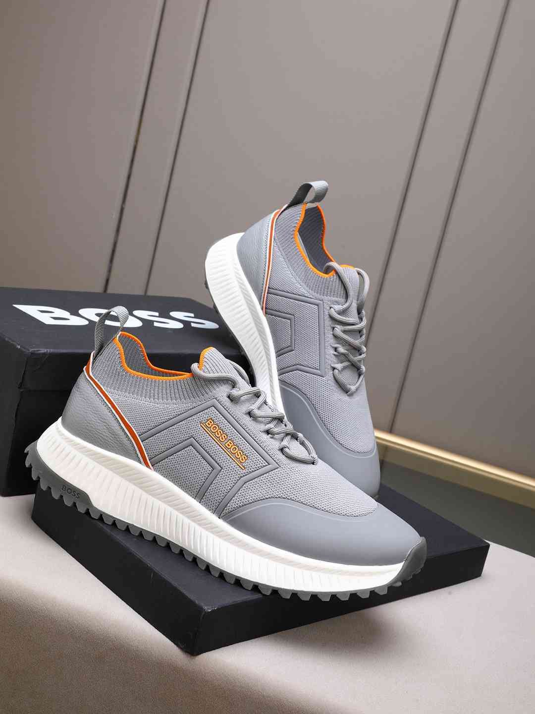 Boss Leather Designer Sneakers Colorway 31 1308250-31