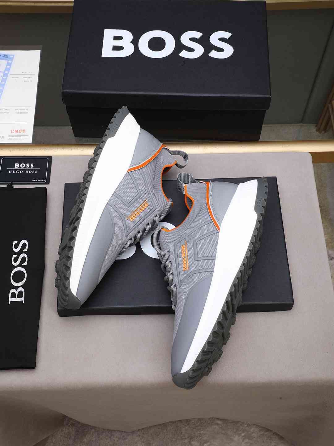 Boss Leather Designer Sneakers Colorway 31 1308250-31