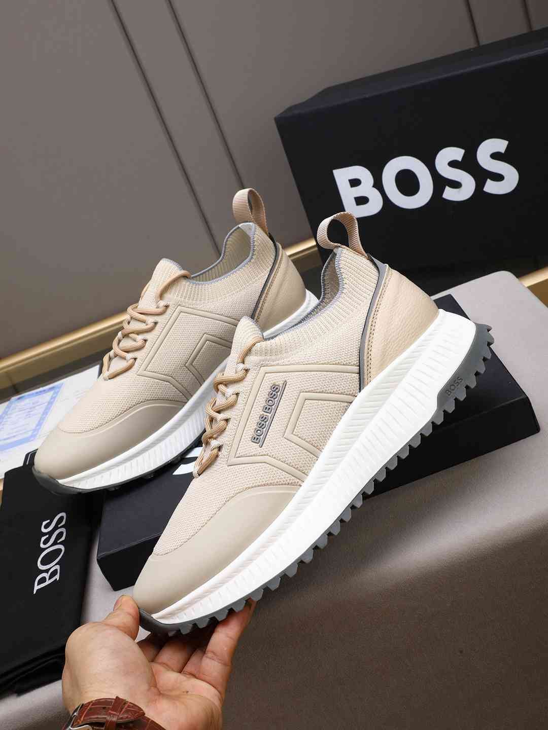 Boss Leather Designer Sneakers Colorway 30 1308250-30