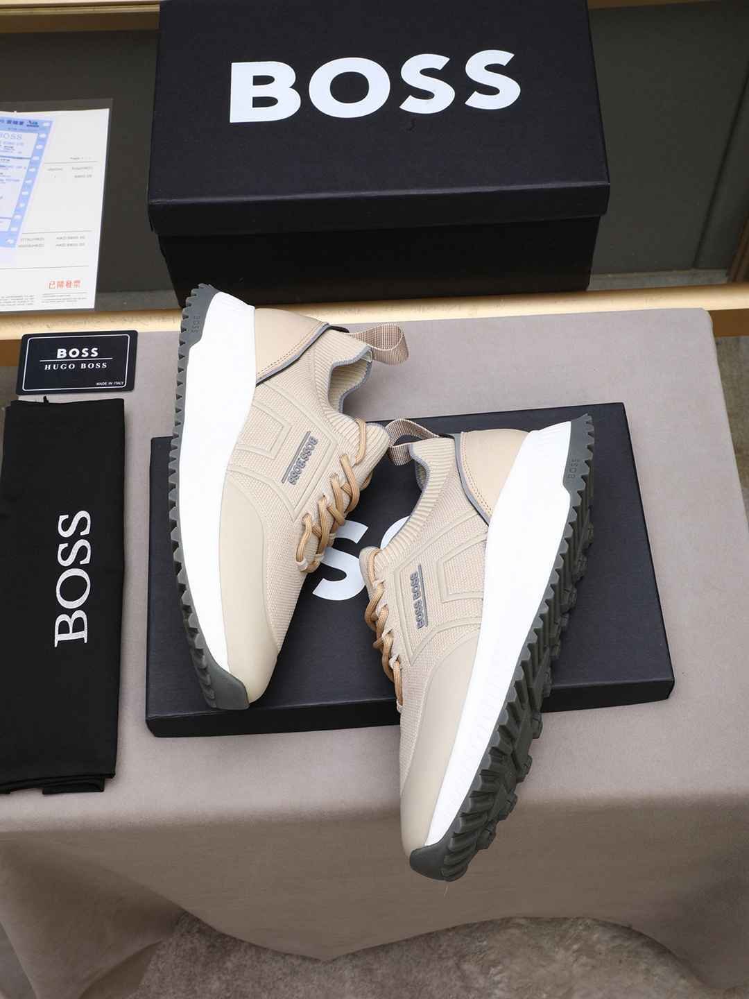Boss Leather Designer Sneakers Colorway 30 1308250-30