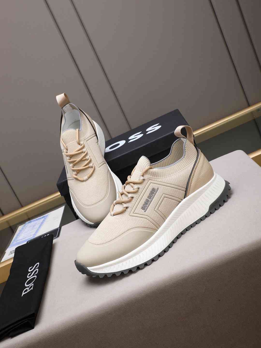 Boss Leather Designer Sneakers Colorway 30 1308250-30