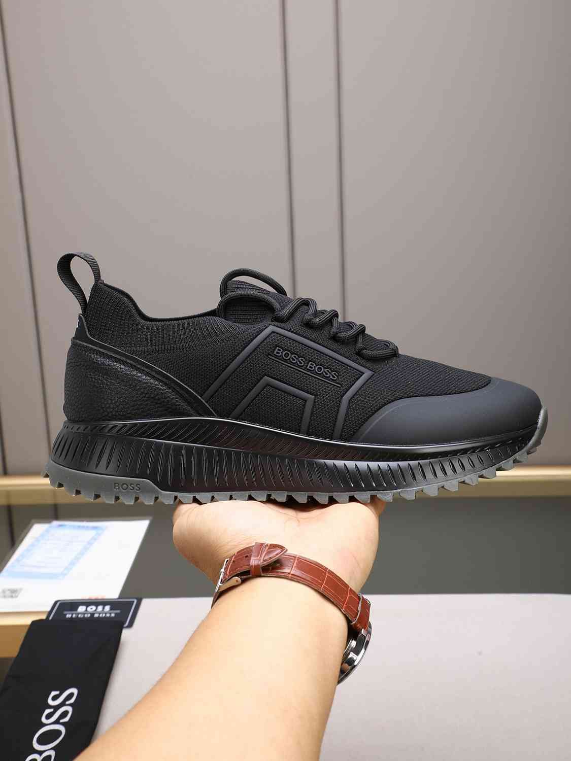 Boss Leather Designer Sneakers Colorway 28 1308250-28