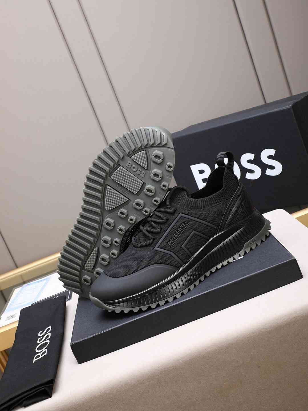 Boss Leather Designer Sneakers Colorway 28 1308250-28