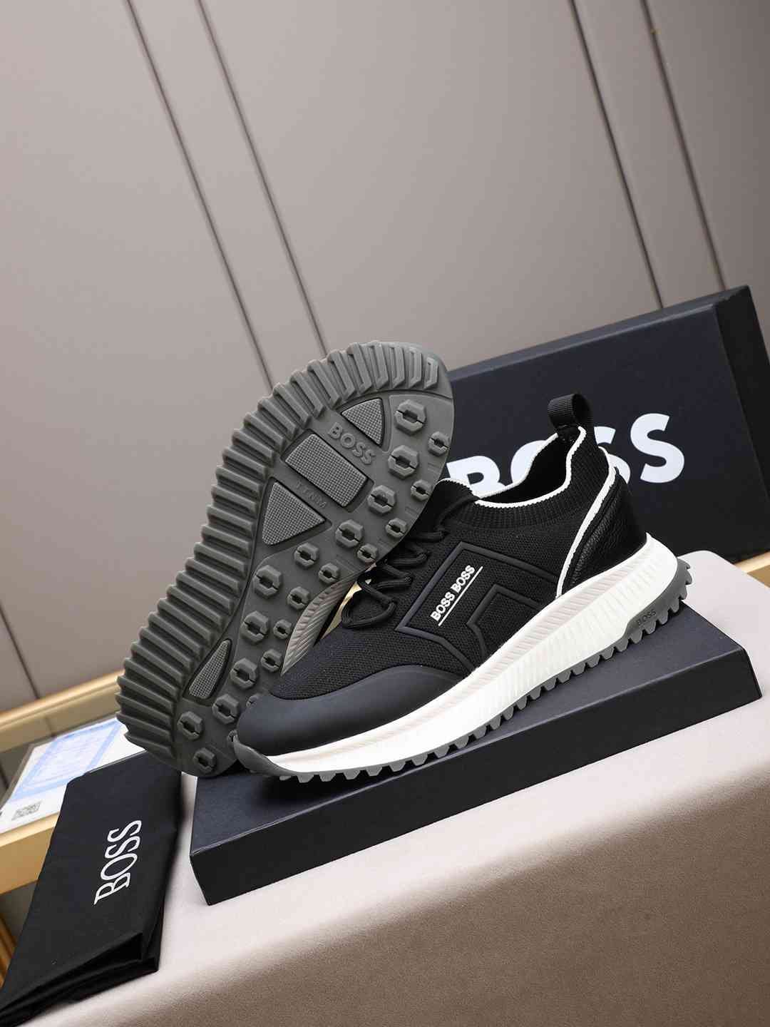 Boss Leather Designer Sneakers Colorway 27 1308250-27