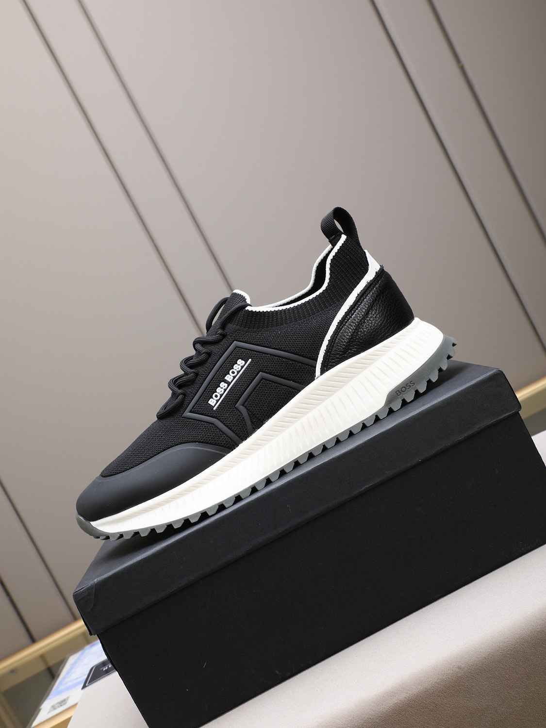 Boss Leather Designer Sneakers Colorway 27 1308250-27