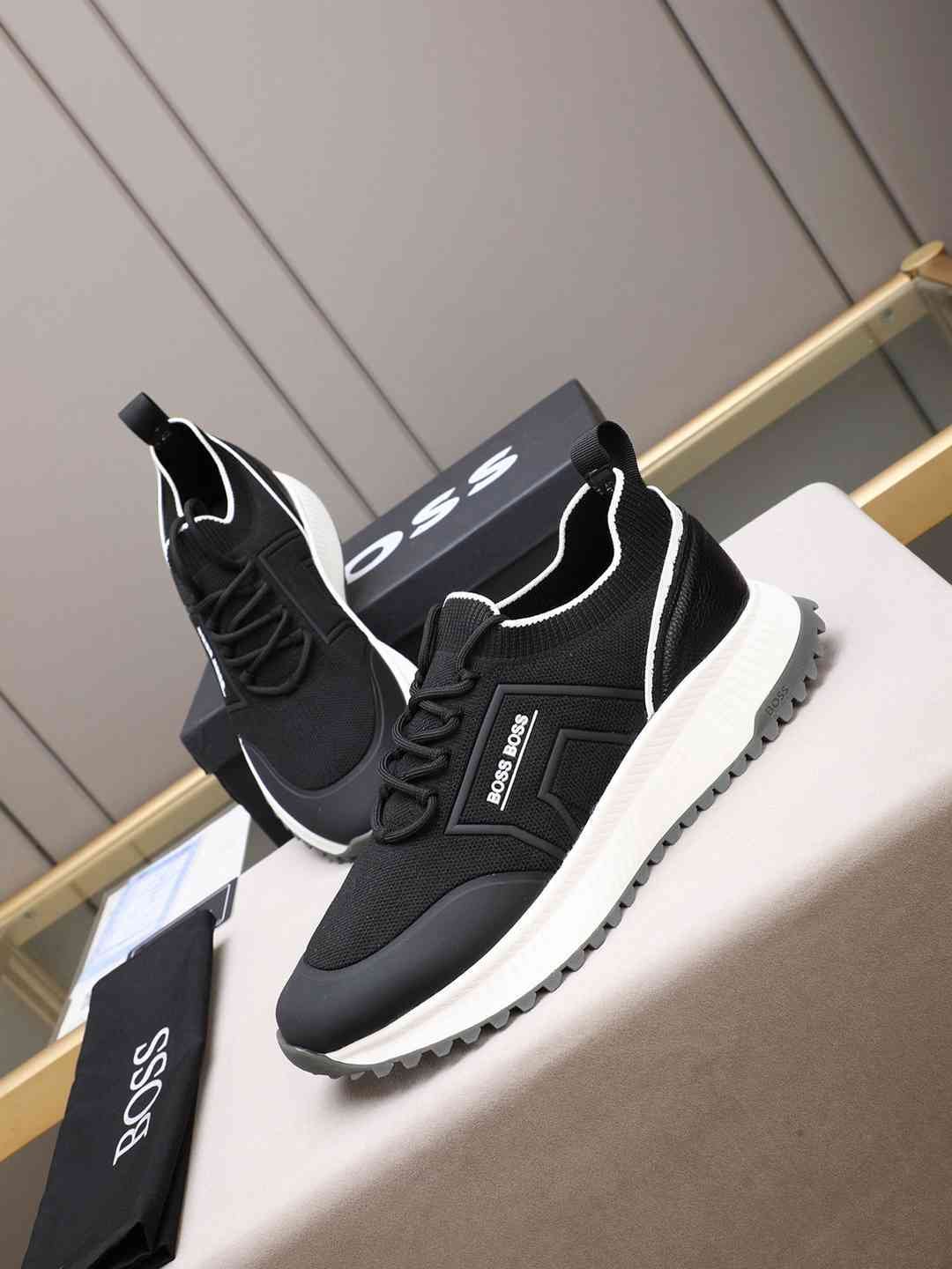 Boss Leather Designer Sneakers Colorway 27 1308250-27