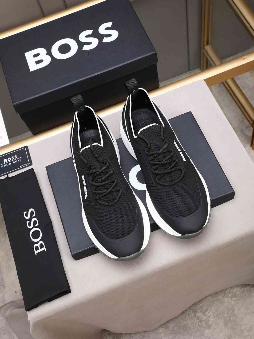 Boss Leather Designer Sneakers Colorway 27 1308250-27