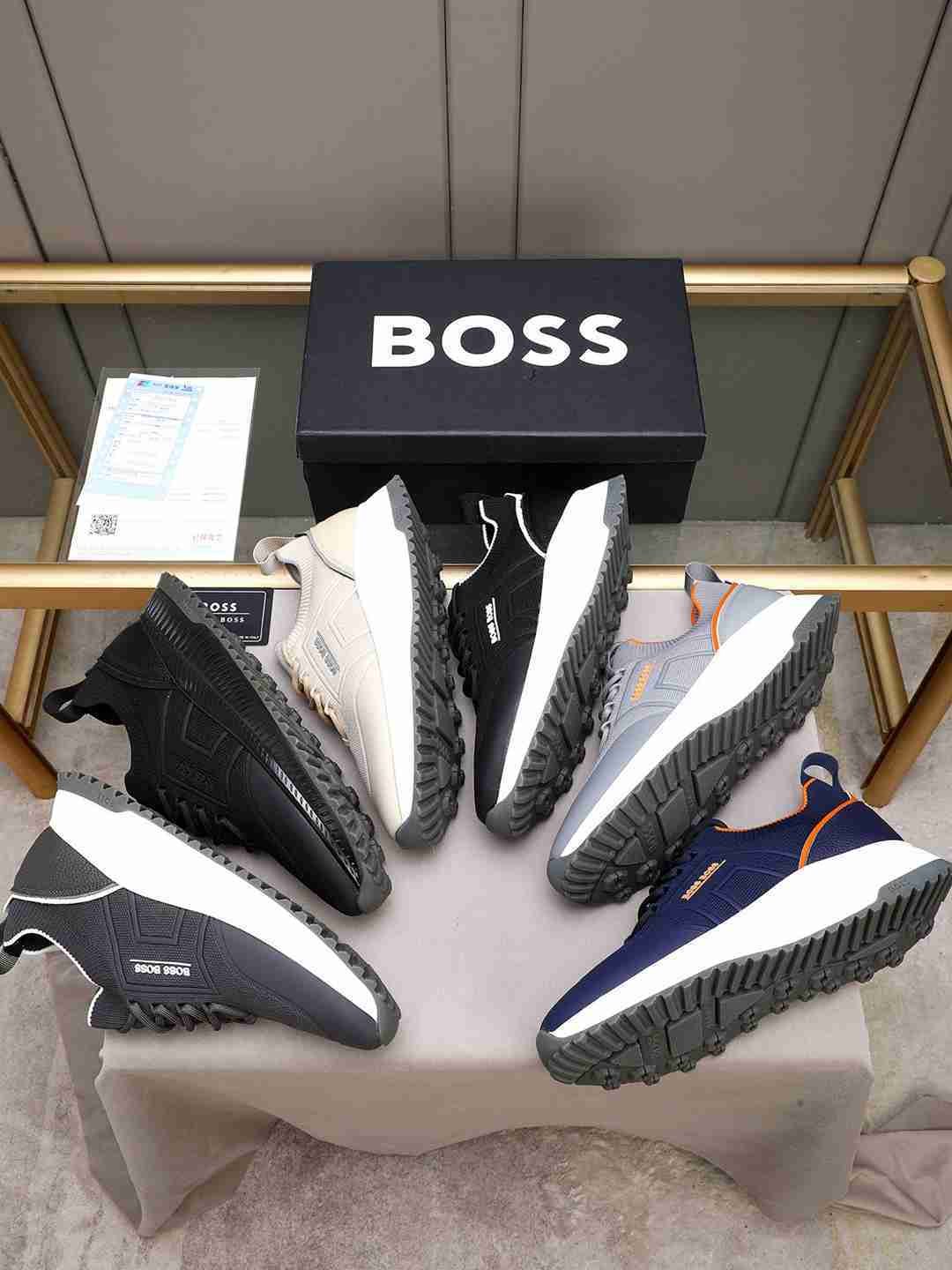 Boss Leather Designer Sneakers Colorway 27 1308250-27