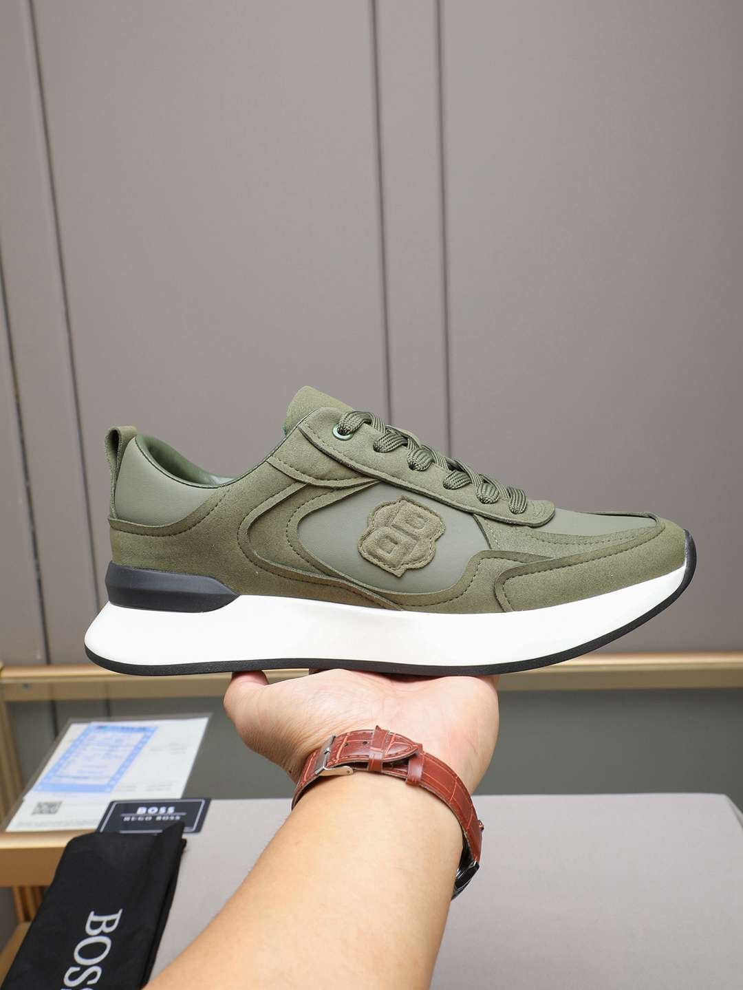 Boss Calfskin leather Sneakers Colorway 26 1308250-26