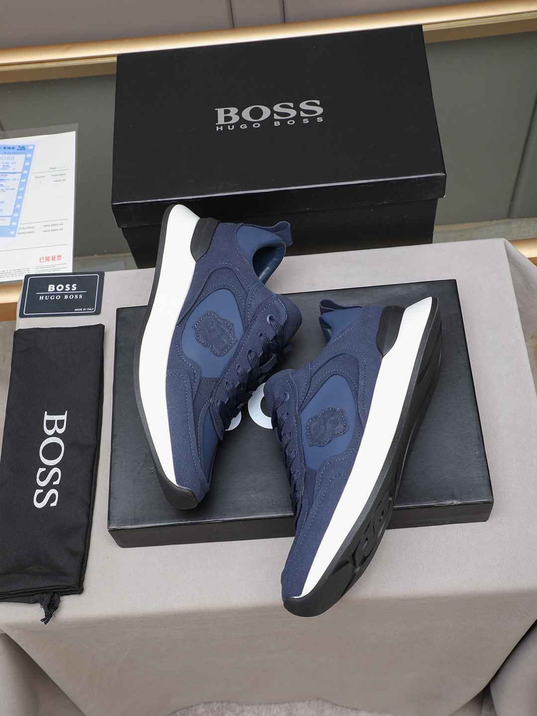 Boss Calfskin leather Sneakers Colorway 25 1308250-25