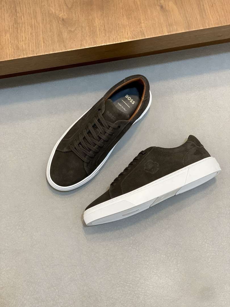 Boss Men’s Leather Sneakers Colorway 3 1662360-3