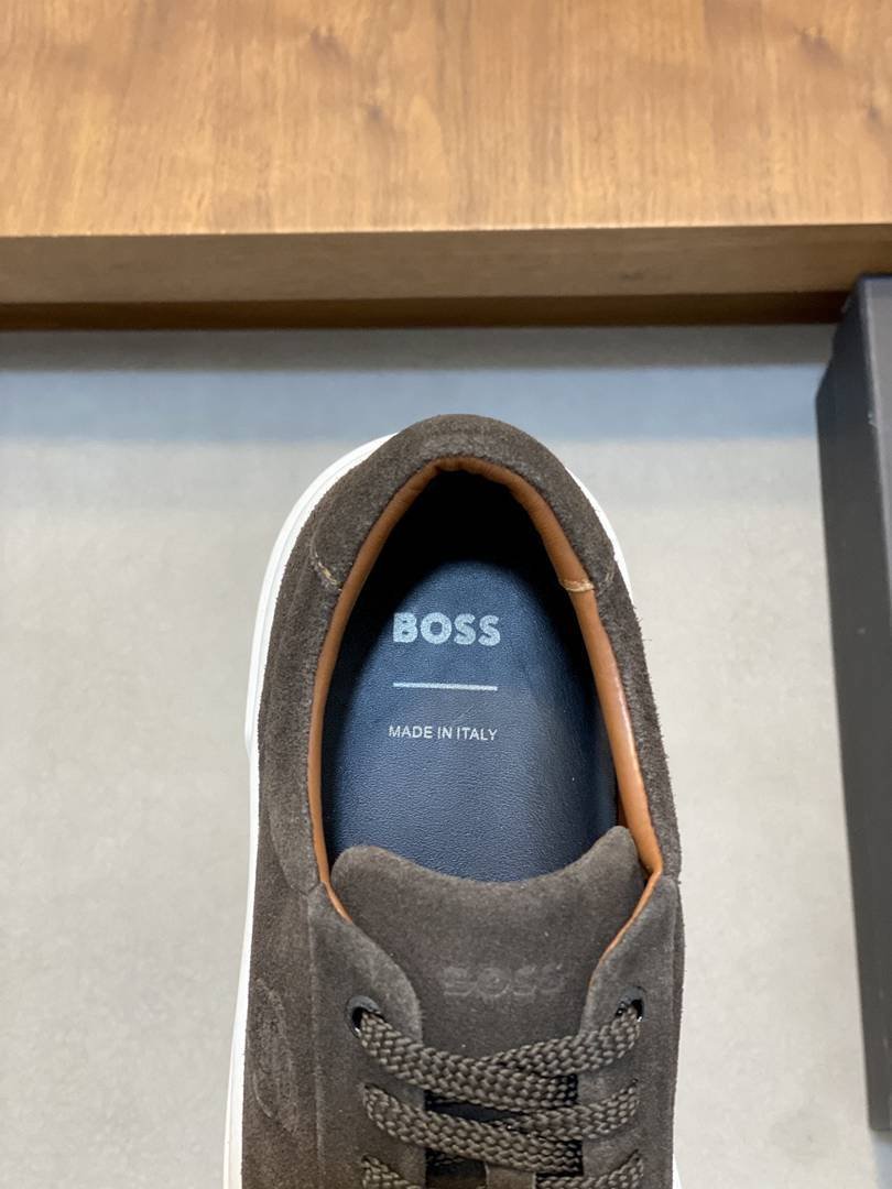 Boss Men’s Leather Sneakers Colorway 3 1662360-3