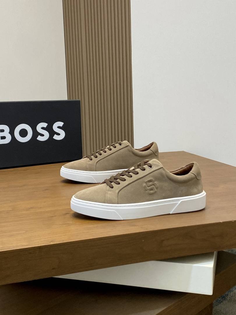 Boss Men’s Leather Sneakers Colorway 2 1662360-2