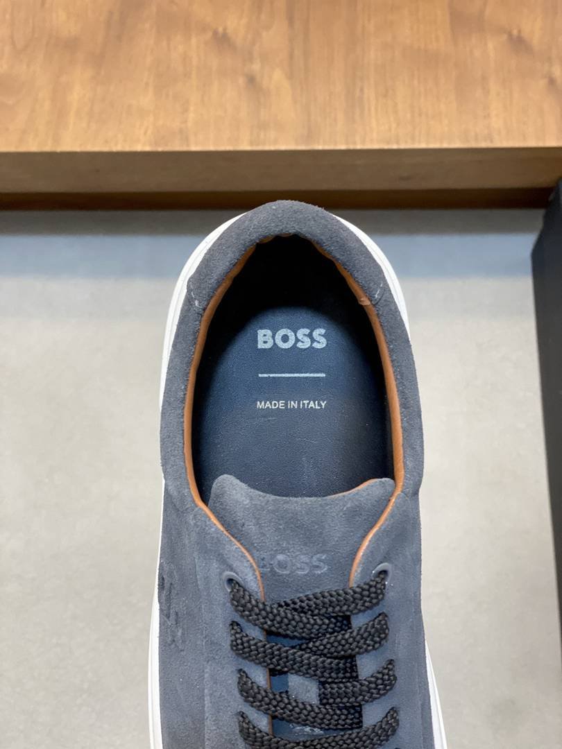 Boss Men’s Leather Sneakers Colorway 1 1662360-1