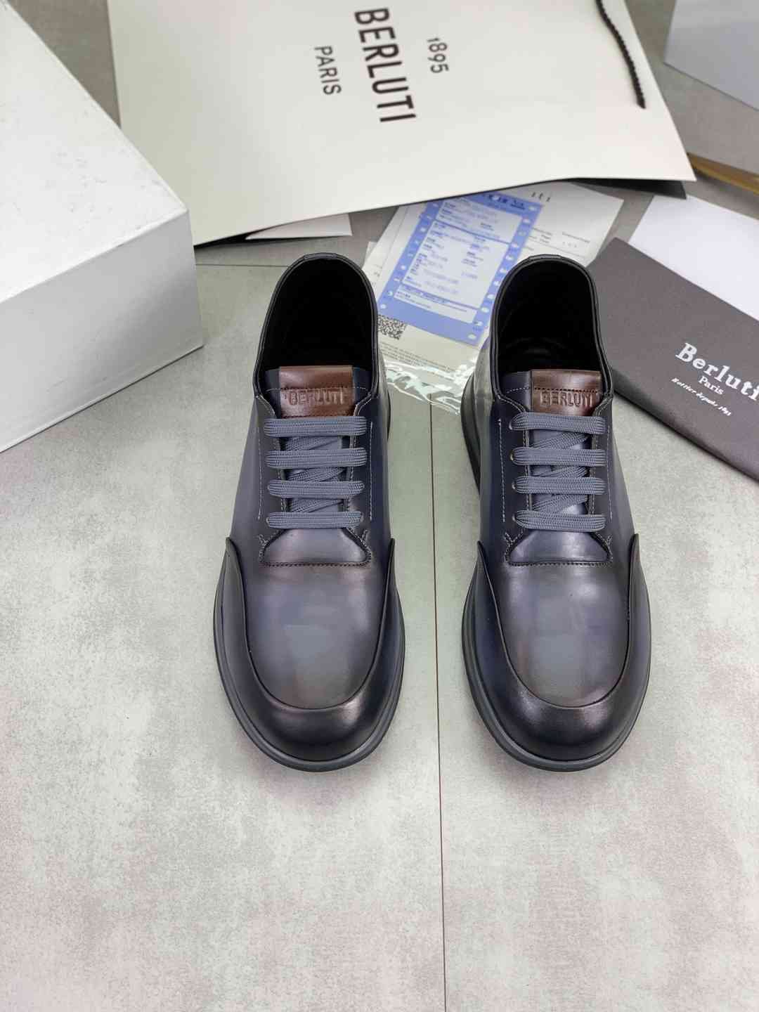 Brunello Cucinelli Men’s Berluti TPU High-Top Sneakers Colorway 3 1081480-3