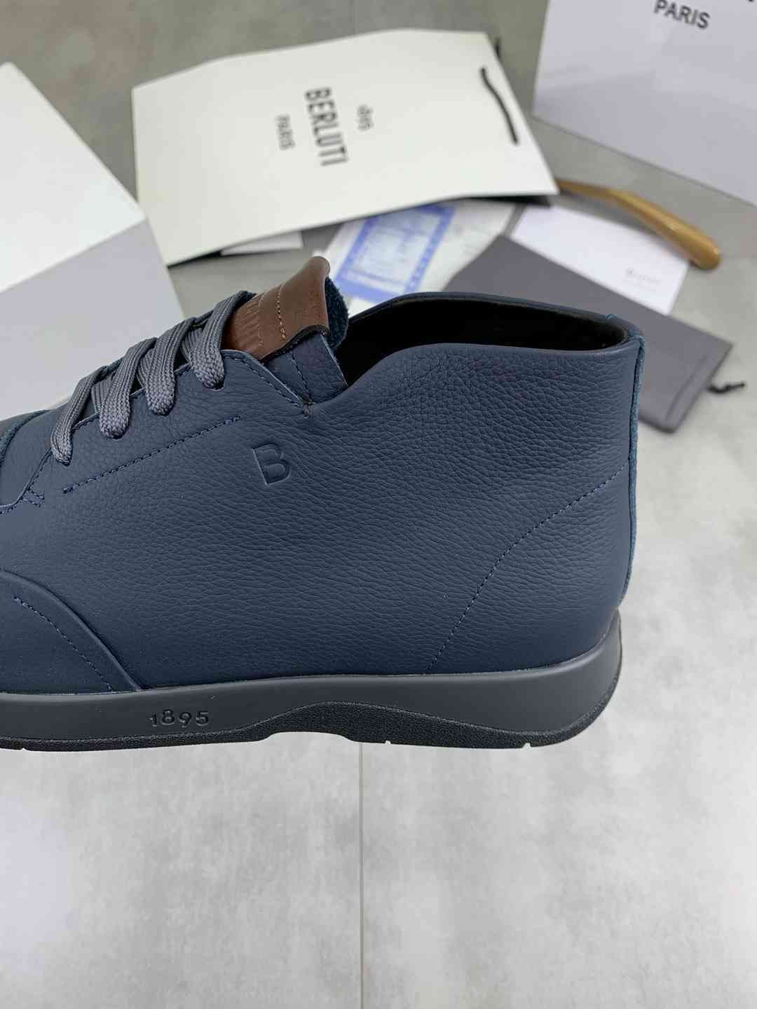 Brunello Cucinelli Men’s Berluti TPU High-Top Sneakers Colorway 3 1081460-3