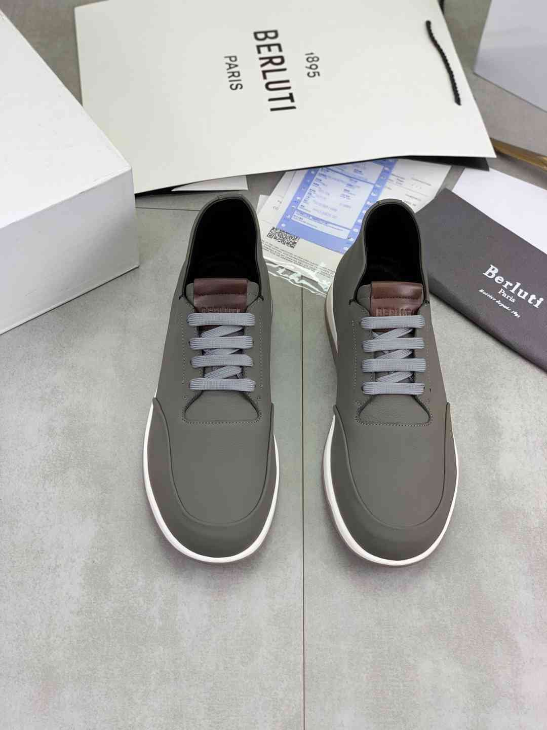 Brunello Cucinelli Men’s Berluti TPU High-Top Sneakers Colorway 2 1081460-2