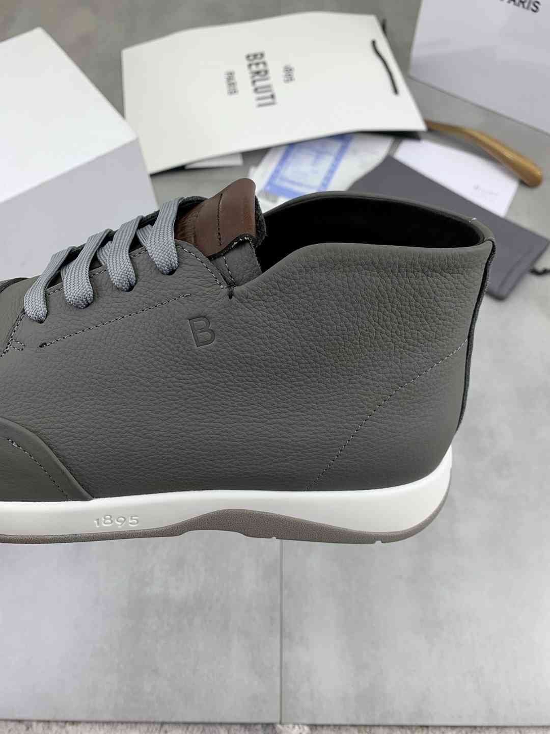 Brunello Cucinelli Men’s Berluti TPU High-Top Sneakers Colorway 2 1081460-2