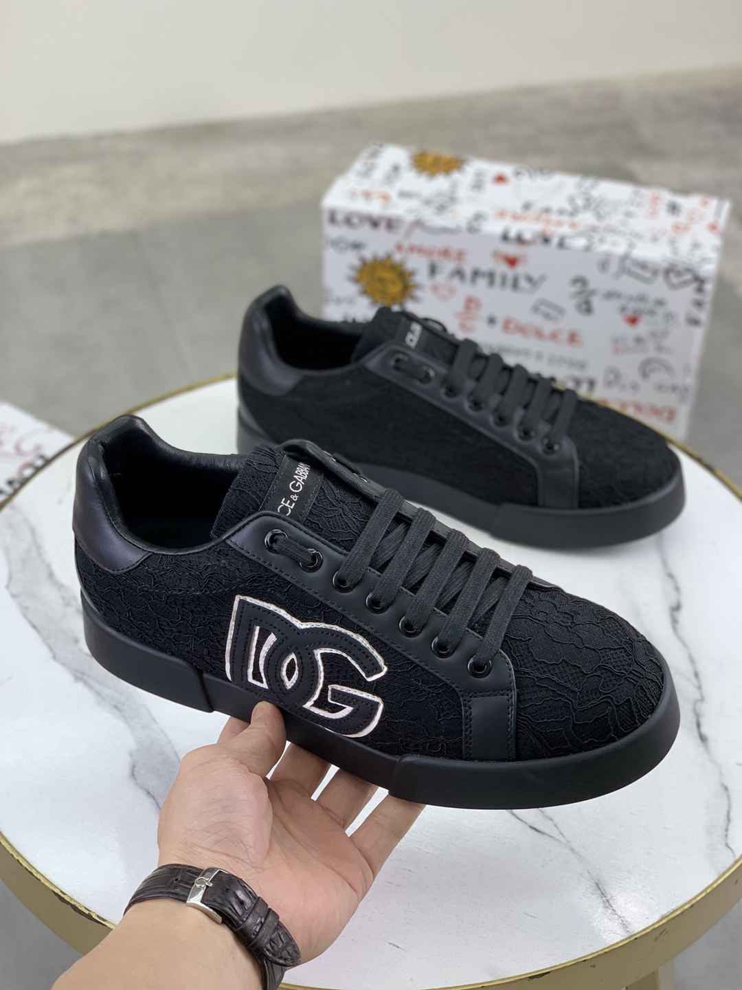 Dolce & Gabbana Men’s DG Driver Sneakers Colorway 14 1081430-14