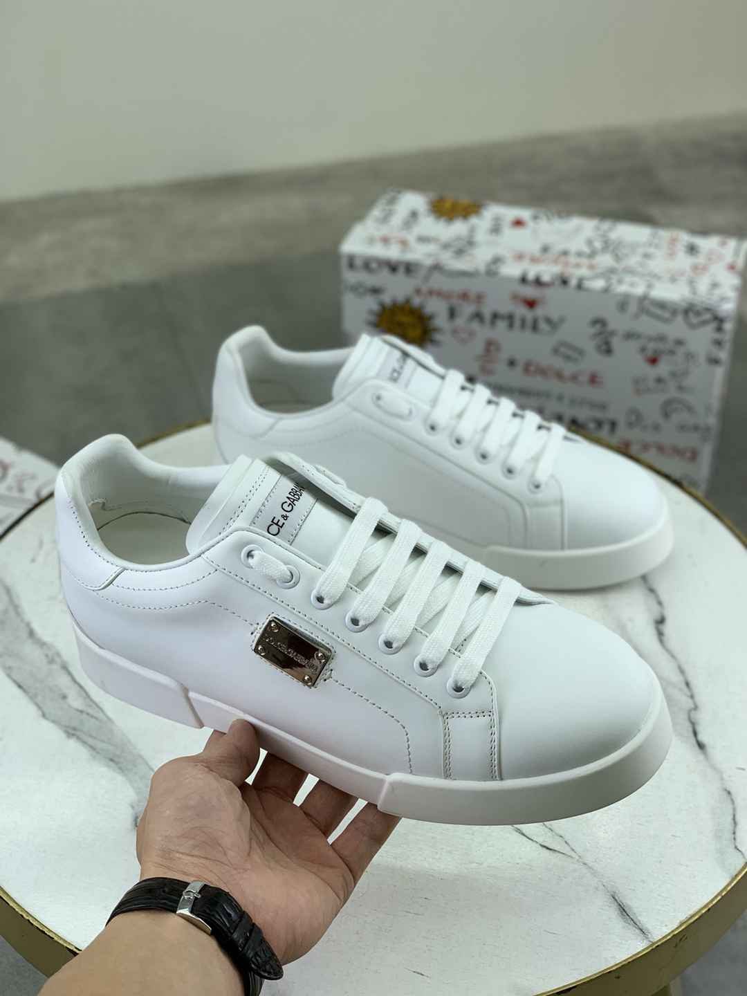Dolce & Gabbana Men’s DG Driver Sneakers Colorway 10 1081430-10