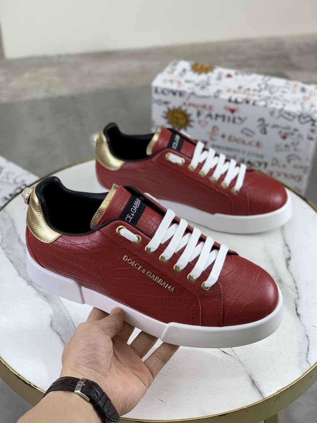 Dolce & Gabbana Men’s DG Driver Sneakers Colorway 6 1081430-6