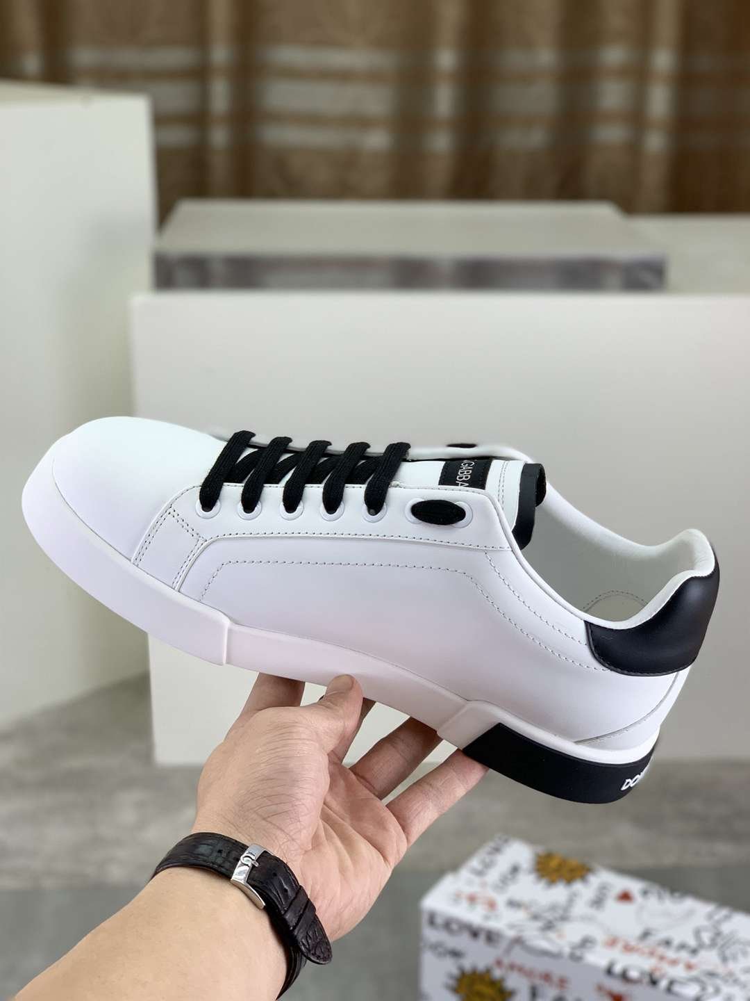 Dolce & Gabbana Men’s DG Driver Sneakers 1081430