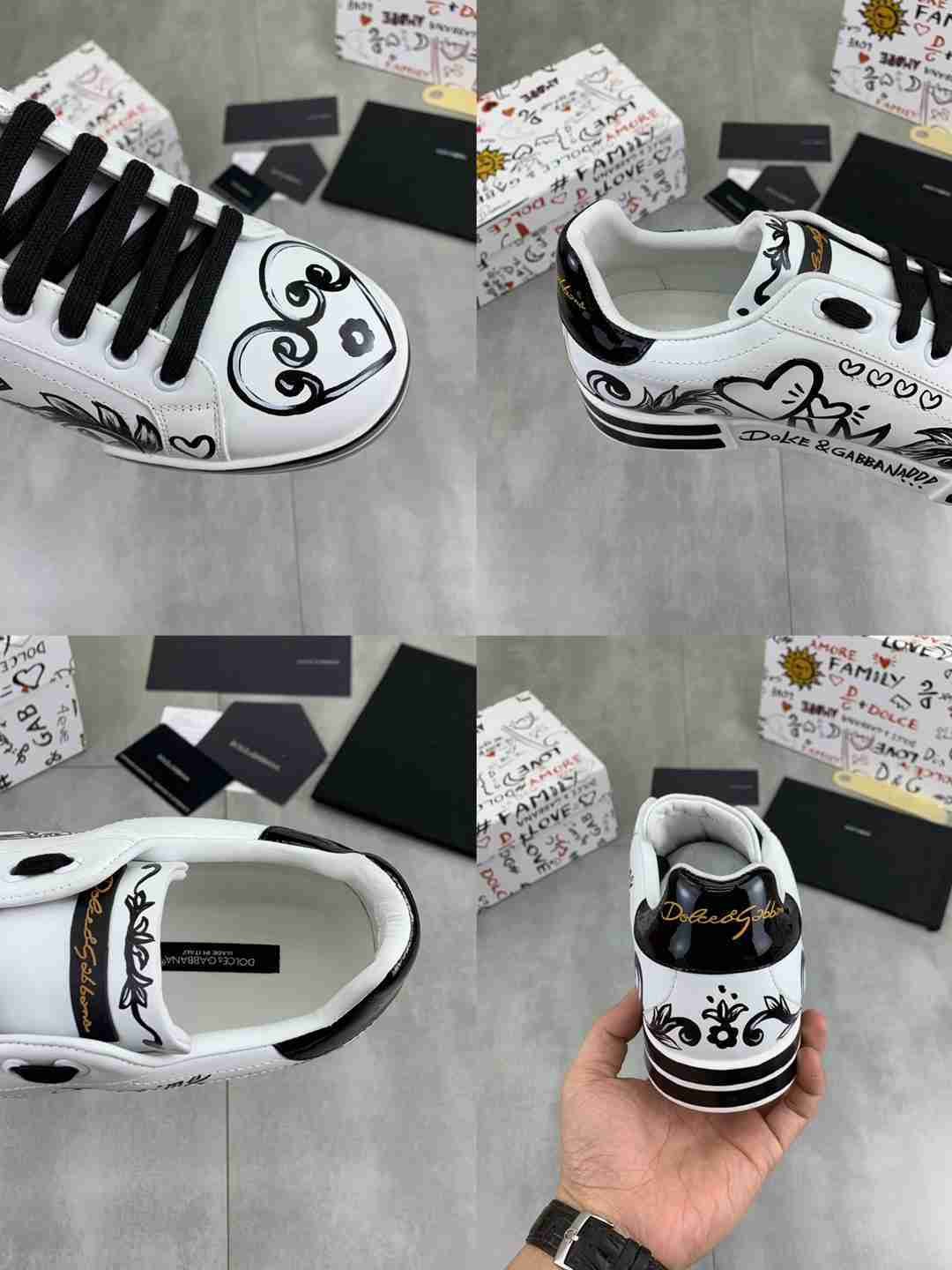 Dolce & Gabbana Men’s DG Driver Sneakers Colorway 1 1081460-1