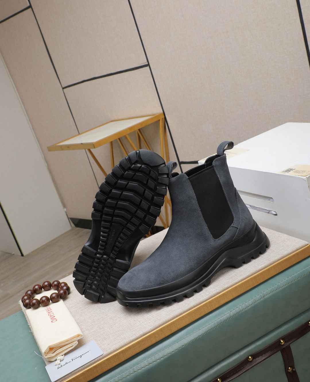Ferragamo Men’s Ferraga Boots Colorway 3 1190480-3