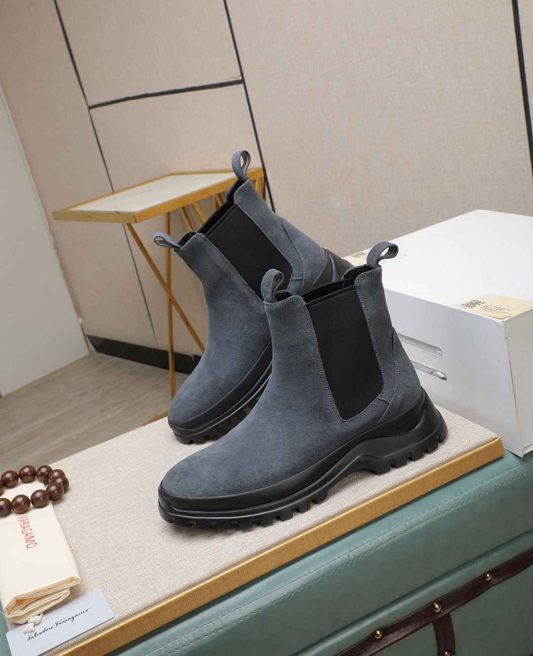 Ferragamo Men’s Ferraga Boots Colorway 3 1190480-3