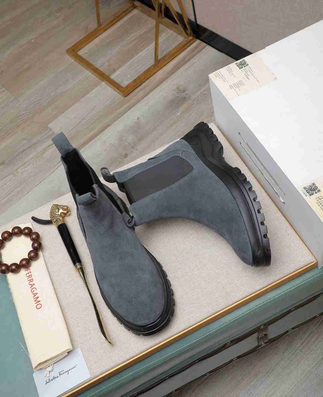 Ferragamo Men’s Ferraga Boots Colorway 3 1190480-3