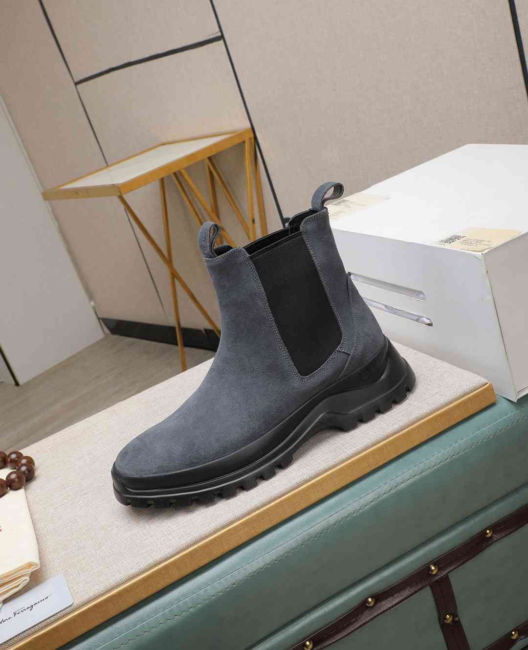 Ferragamo Men’s Ferraga Boots Colorway 3 1190480-3