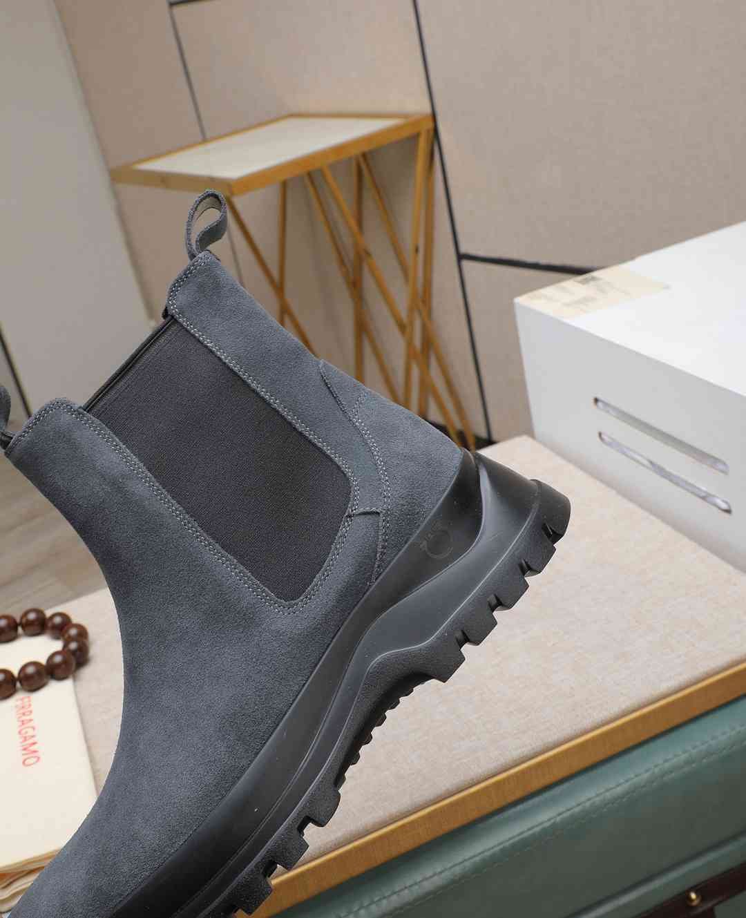 Ferragamo Men’s Ferraga Boots Colorway 3 1190480-3