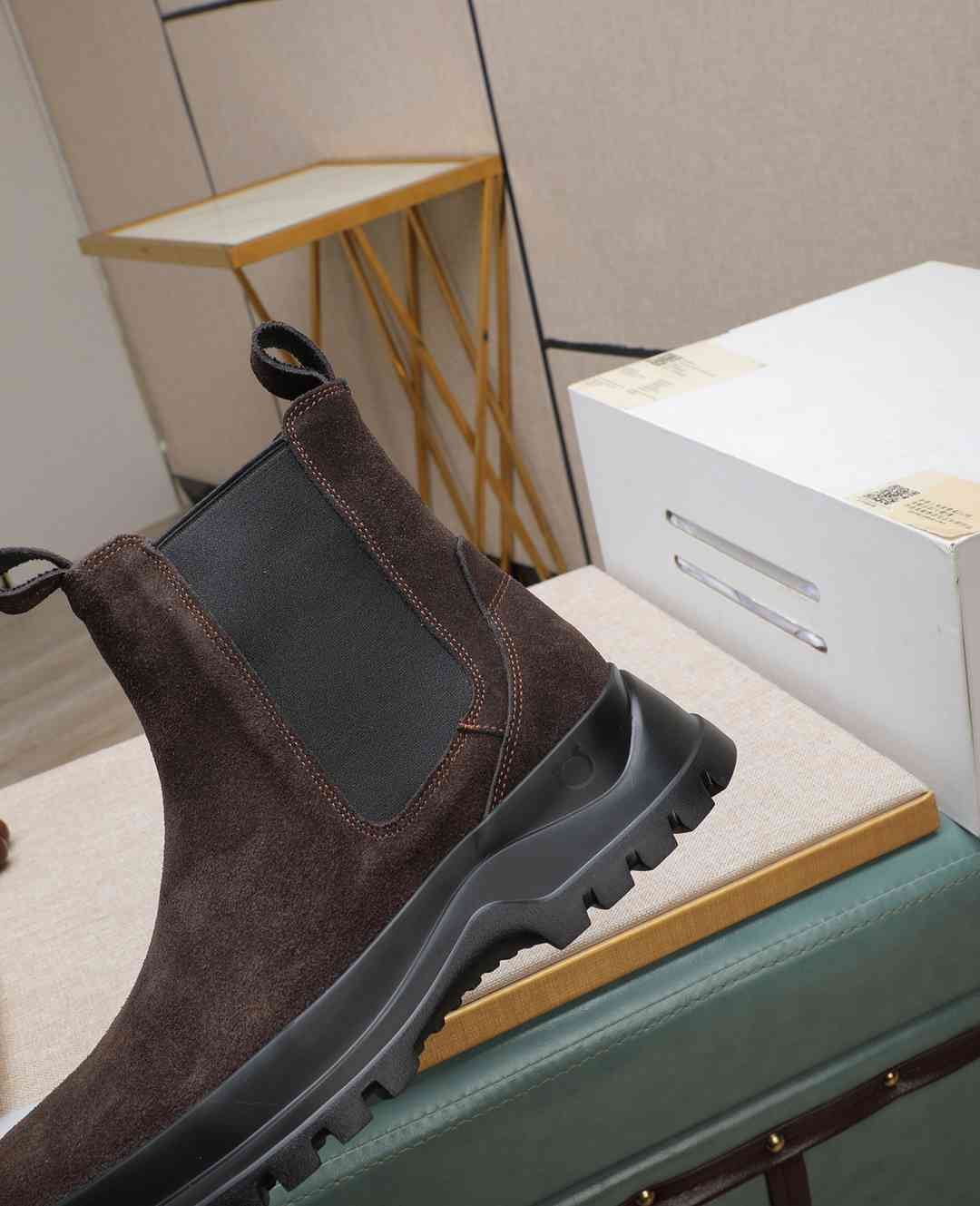 Ferragamo Men’s Ferraga Boots Colorway 2 1190480-2