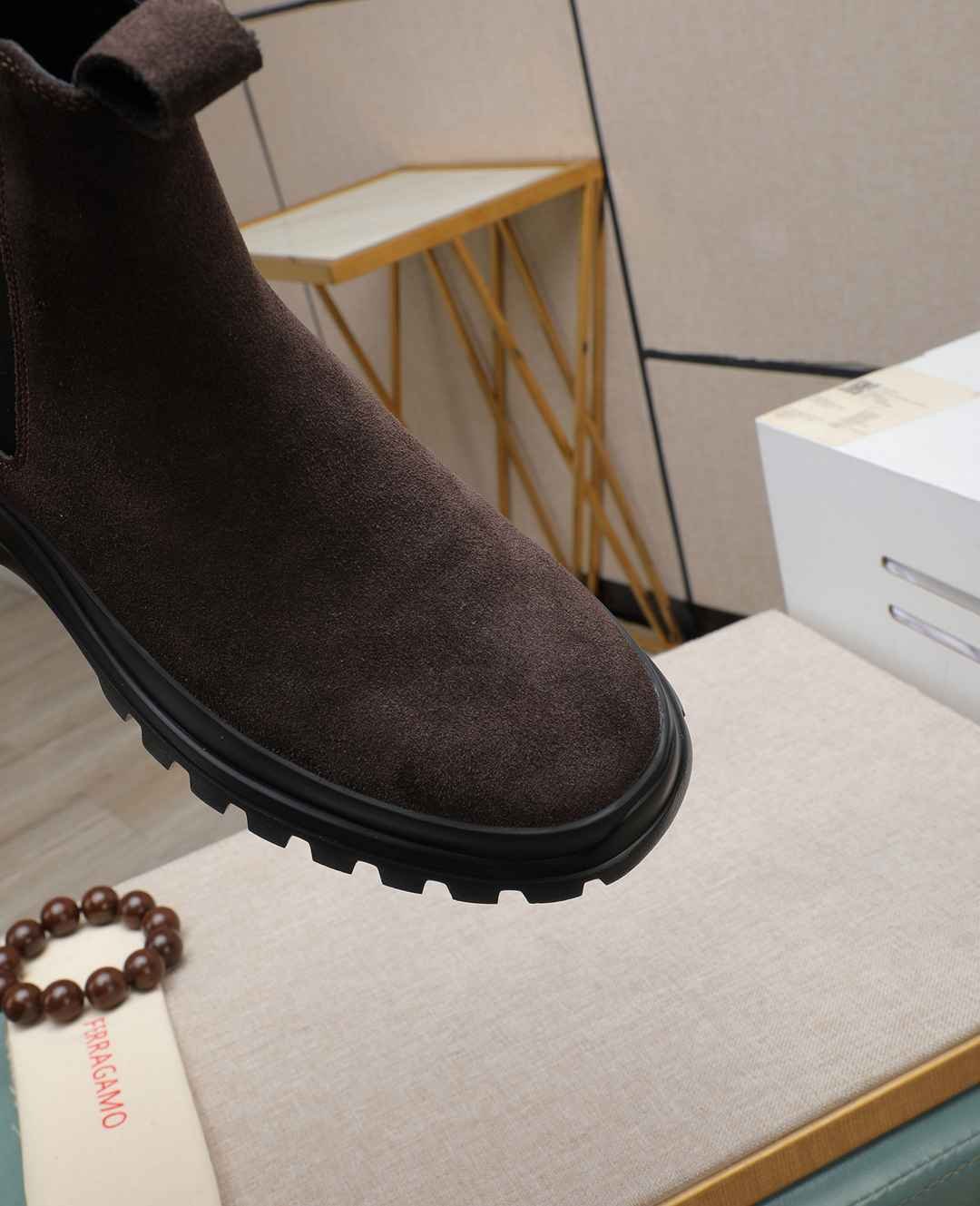 Ferragamo Men’s Ferraga Boots Colorway 2 1190480-2