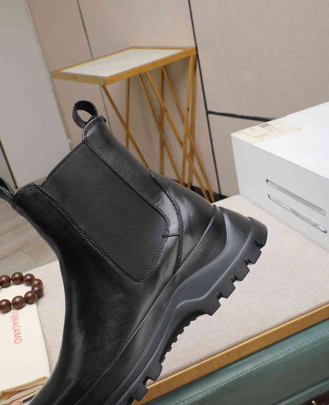 Ferragamo Men’s Ferraga Boots Colorway 1 1190480-1