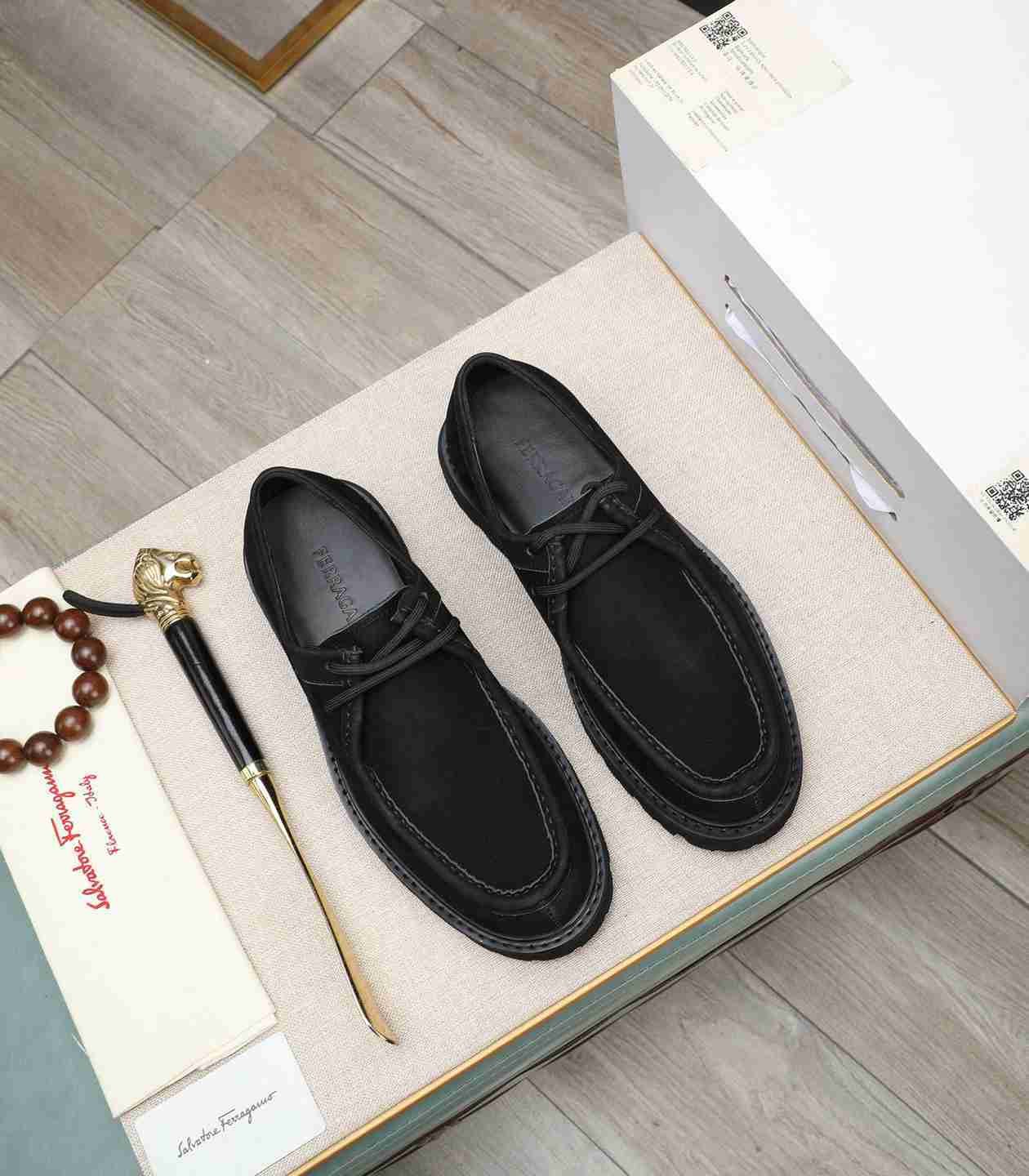 Ferragamo Men's Ferraga Dress Shoes Colorway 10 1190440-10