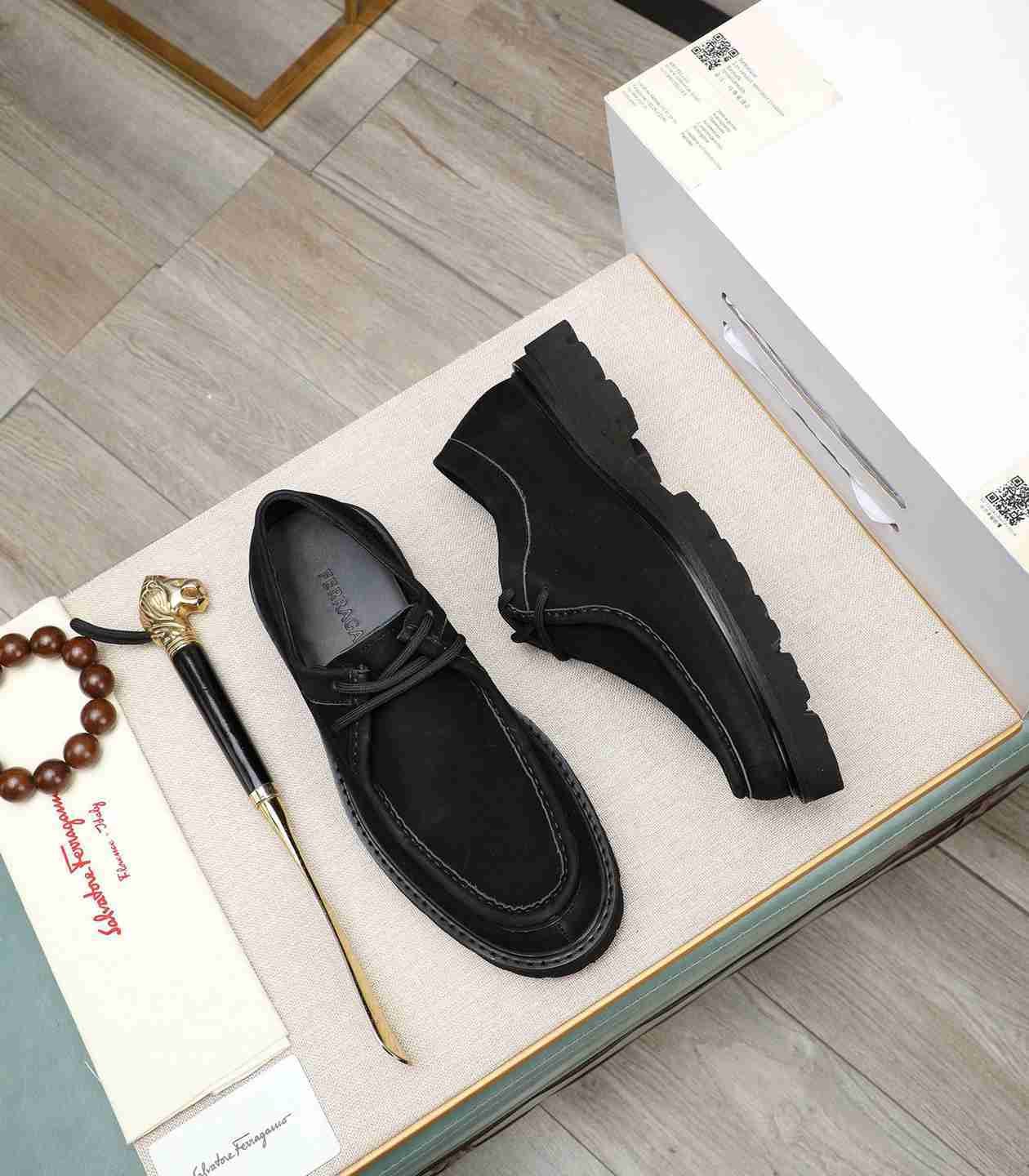 Ferragamo Men’s Ferraga Dress Shoes Colorway 10 1190440-10