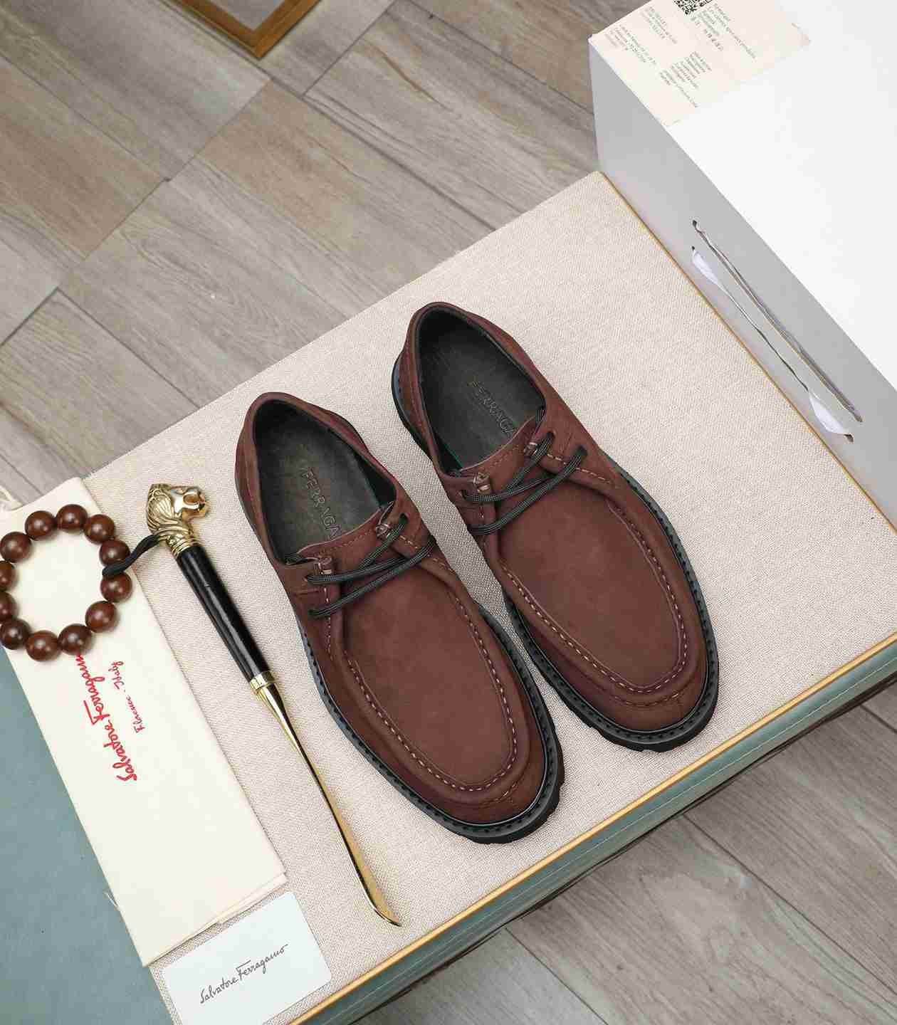Ferragamo Men's Ferraga Dress Shoes Colorway 9 1190440-9