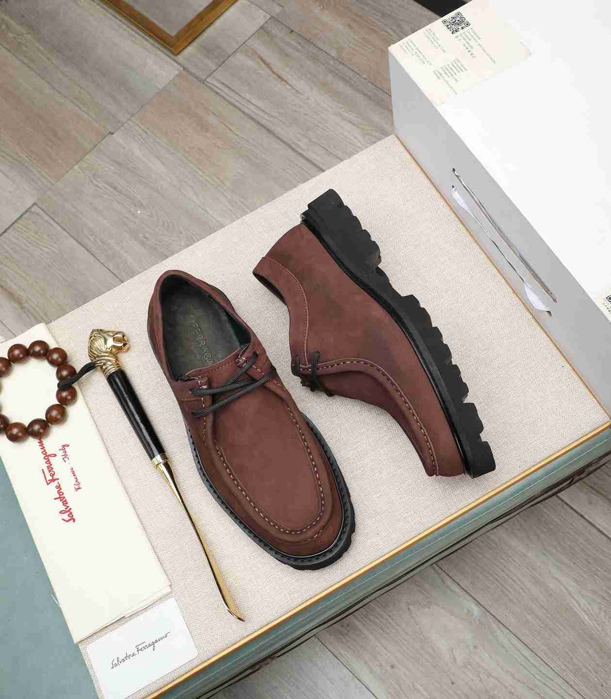 Ferragamo Men’s Ferraga Dress Shoes Colorway 9 1190440-9