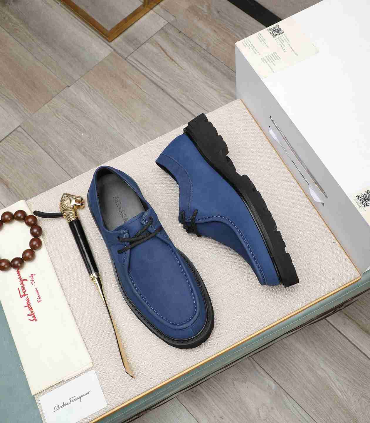 Ferragamo Men’s Ferraga Dress Shoes Colorway 8 1190440-8