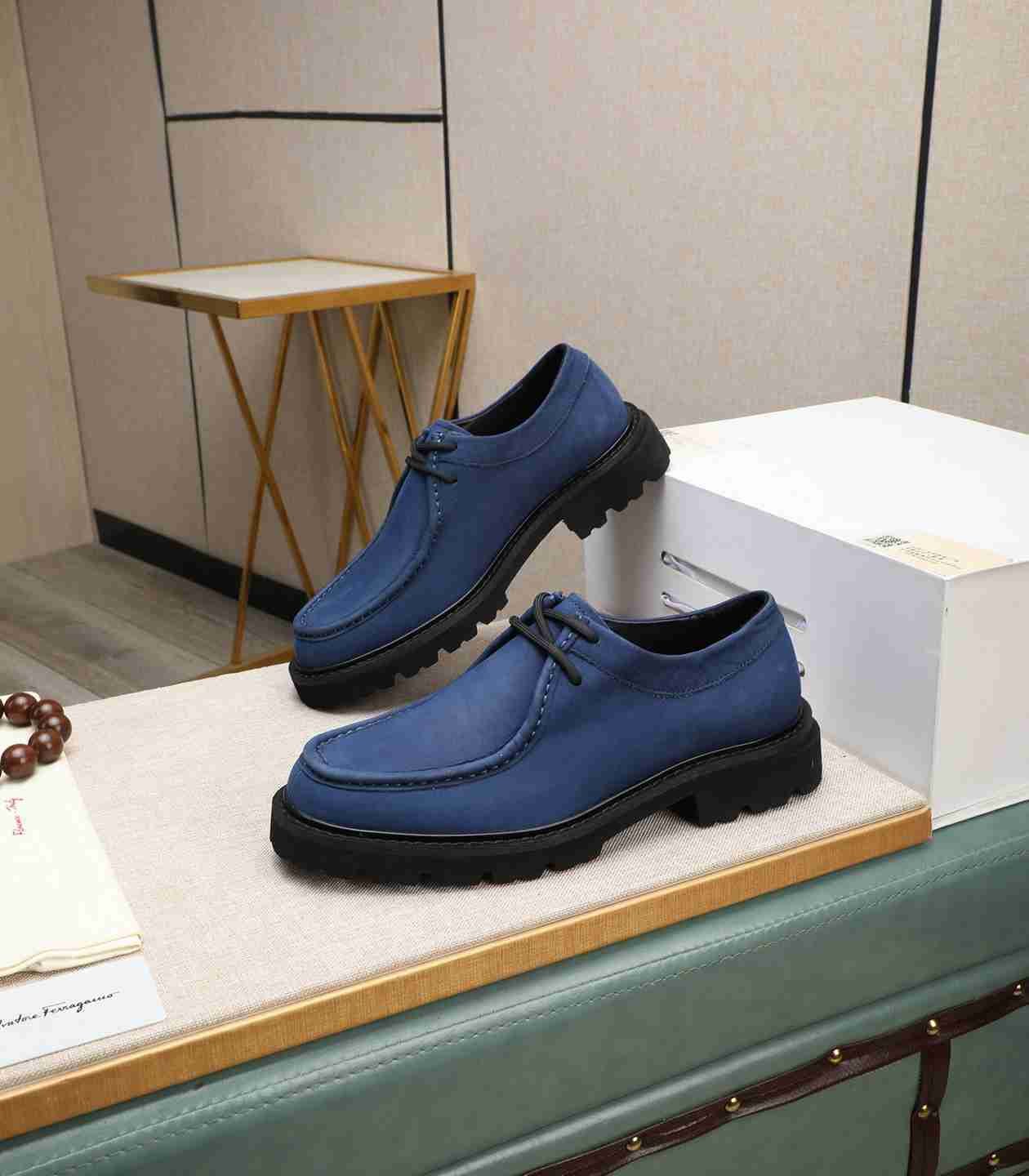 Ferragamo Men’s Ferraga Dress Shoes Colorway 8 1190440-8