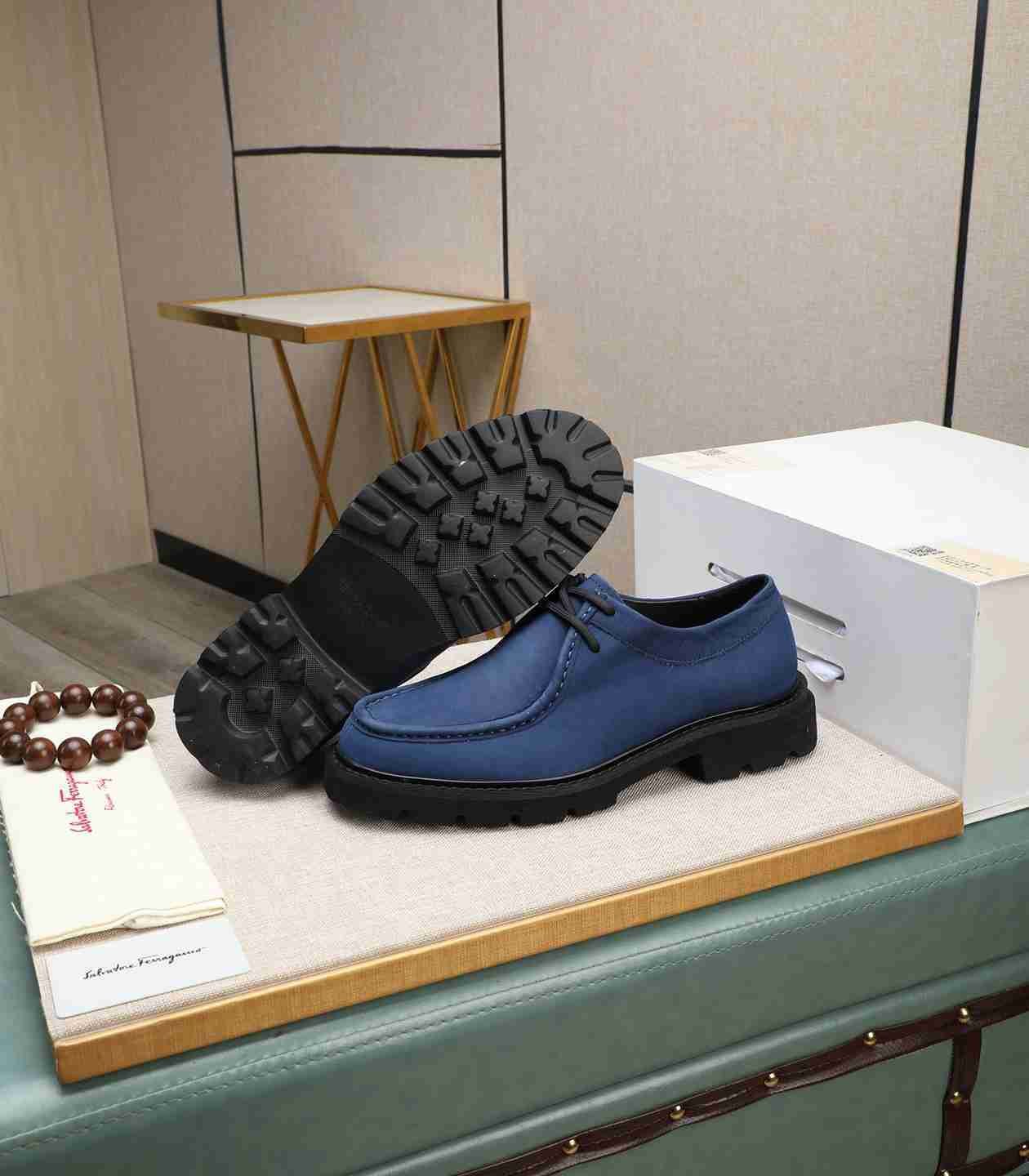 Ferragamo Men’s Ferraga Dress Shoes Colorway 8 1190440-8