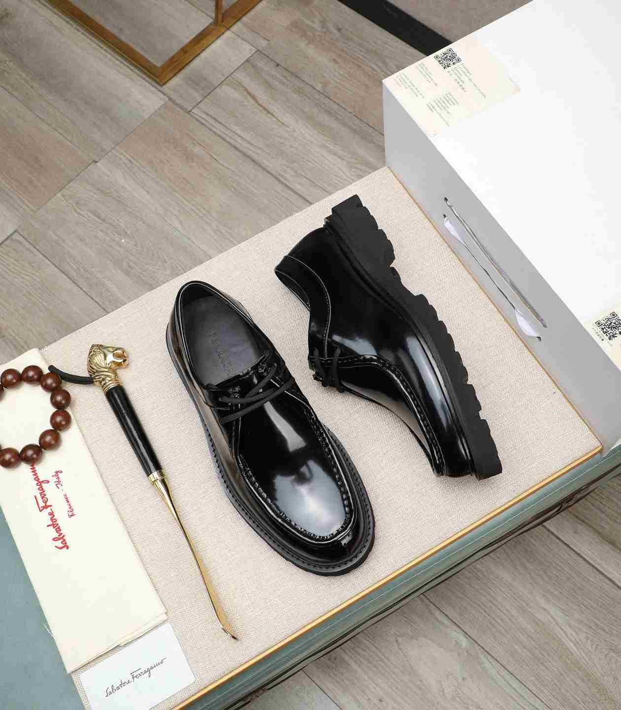 Ferragamo Men’s Ferraga Dress Shoes Colorway 7 1190440-7